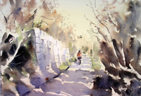 Dabbled Light Fatfield 9 x 14